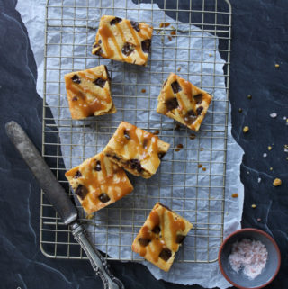 Keto Blondies with Butterscotch