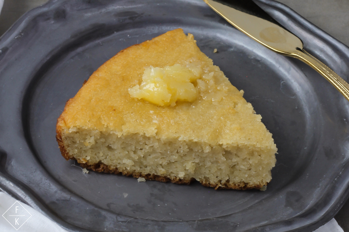 Keto Cornbread With Sugarfree Honey Butter