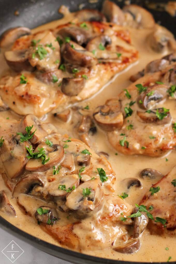 Keto Chicken Marsala