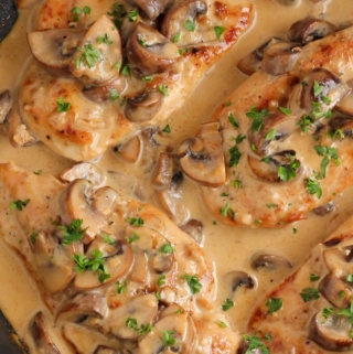 Keto Chicken Marsala