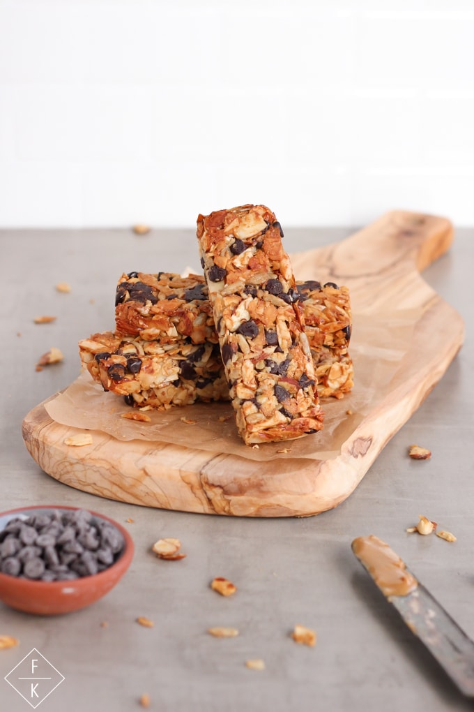 Keto Peanut Butter Granola Bars No Oats