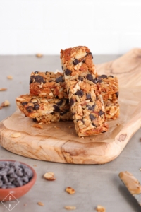 Keto Peanut Butter Granola Bars No Oats