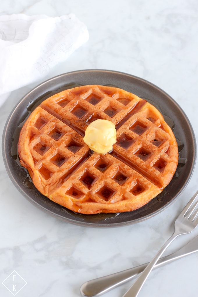 Crispy Keto Waffle Chaffle