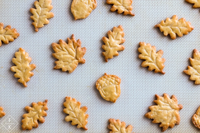 Low Carb Pie Crust Cut Outs