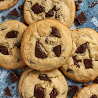 Keto Lupin Flour Chocolate Chip Cookies