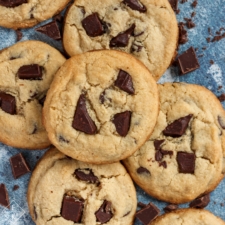 Keto Lupin Flour Chocolate Chip Cookies-image