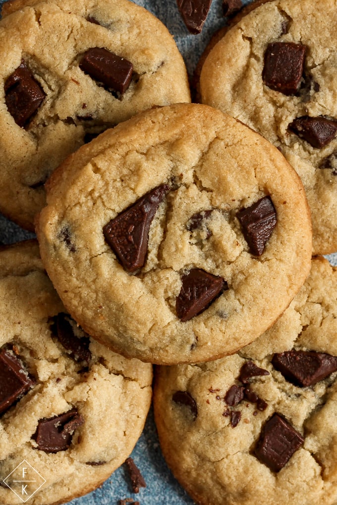 Keto Lupin Flour Chocolate Chip Cookies