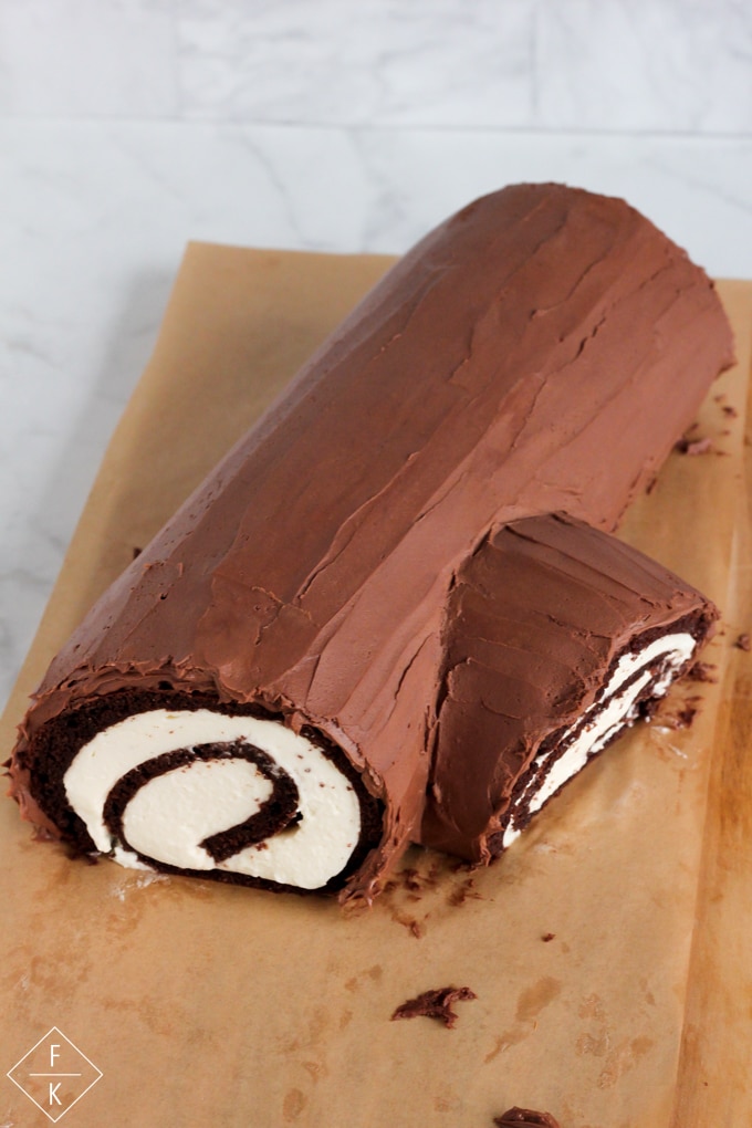  Keto Yule Log  Process 