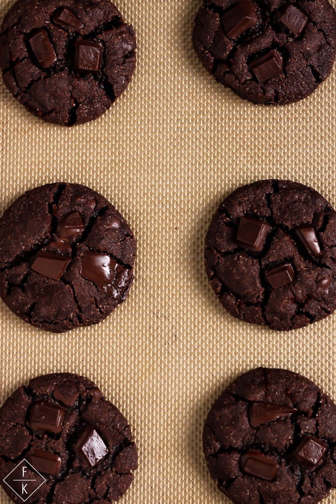 Keto Chocolate Lupin Flour Cookies 