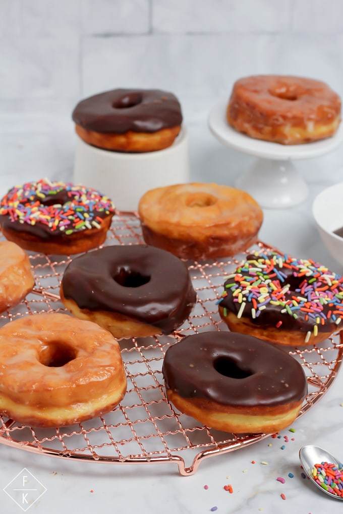 Low Carb yeasted donuts